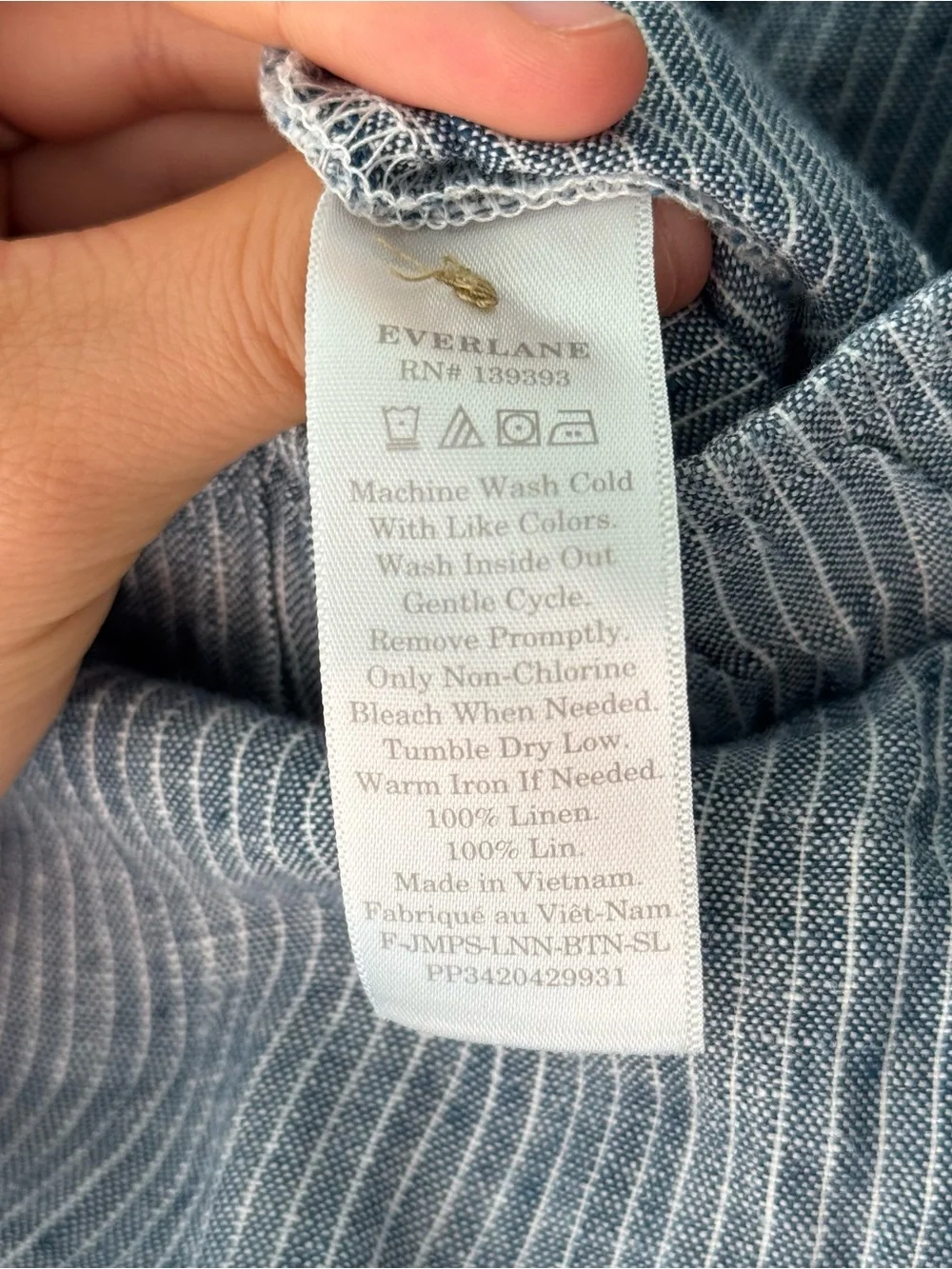 Everlane 100% linen